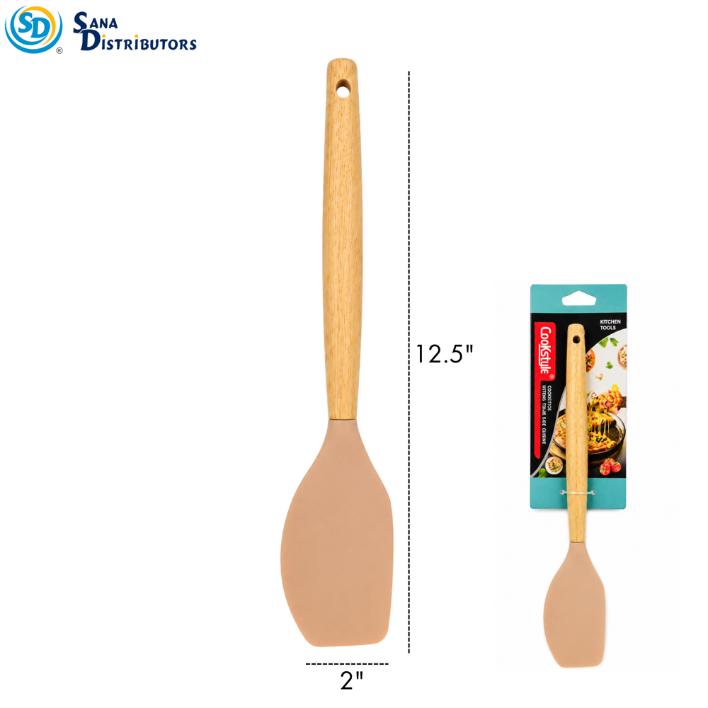 Silicone Spatula 12.5" - Assorted Colours