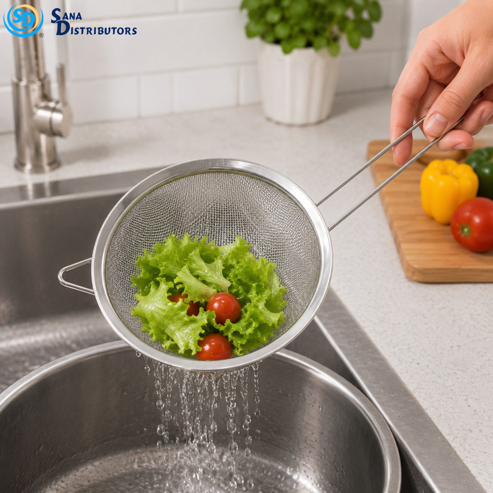 Stainless Steel Strainer 5.5"x11.5"