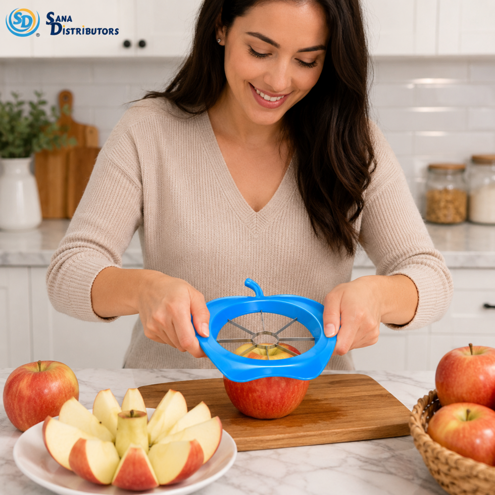 Apple Slicer -5.2"x6" Assorted Colours