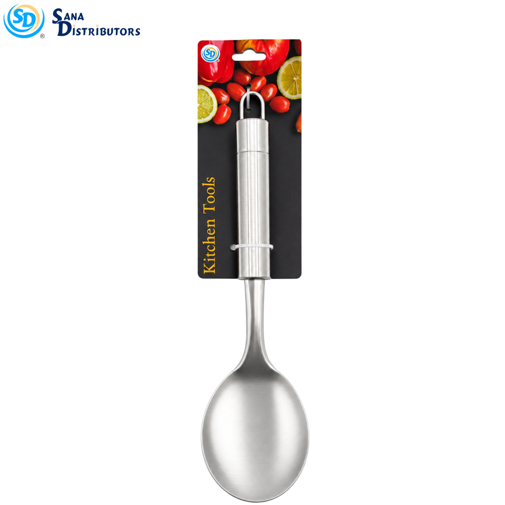 Sd Stainless Steel Spoon 10"
