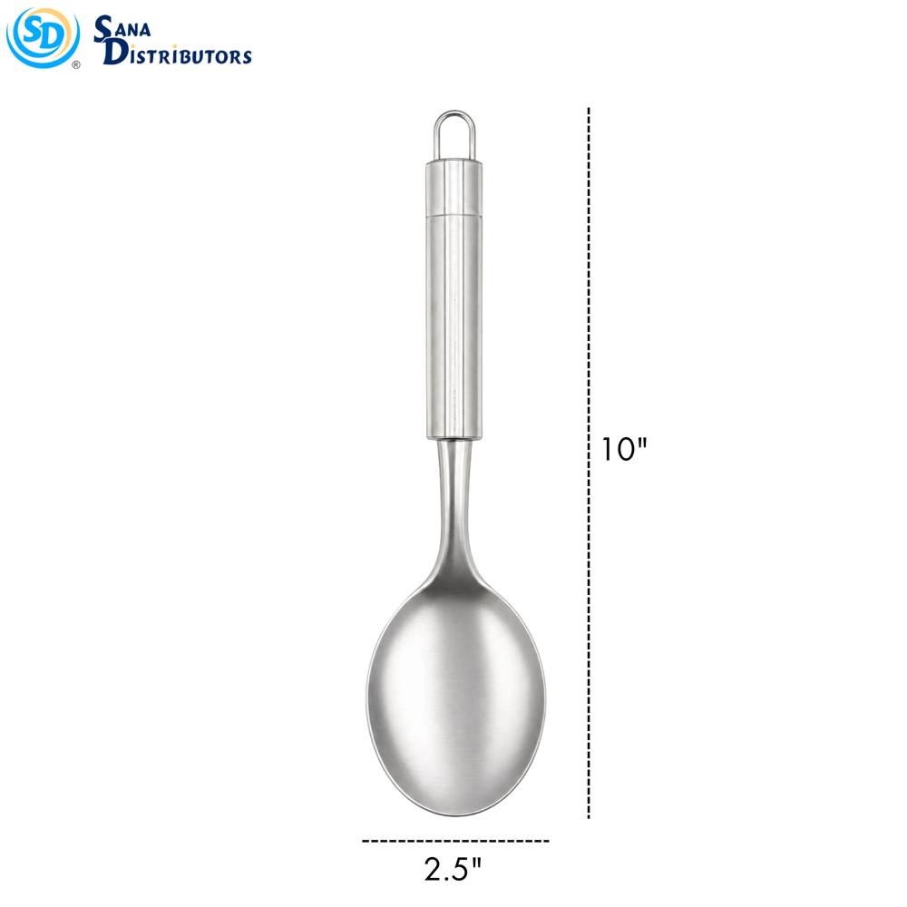 Sd Stainless Steel Spoon 10"