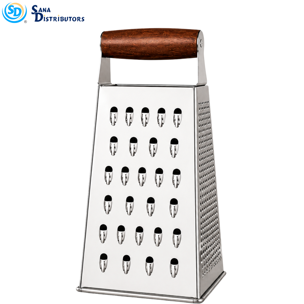 Stainless Steel 4 Side Grater [3.5" x 8"]