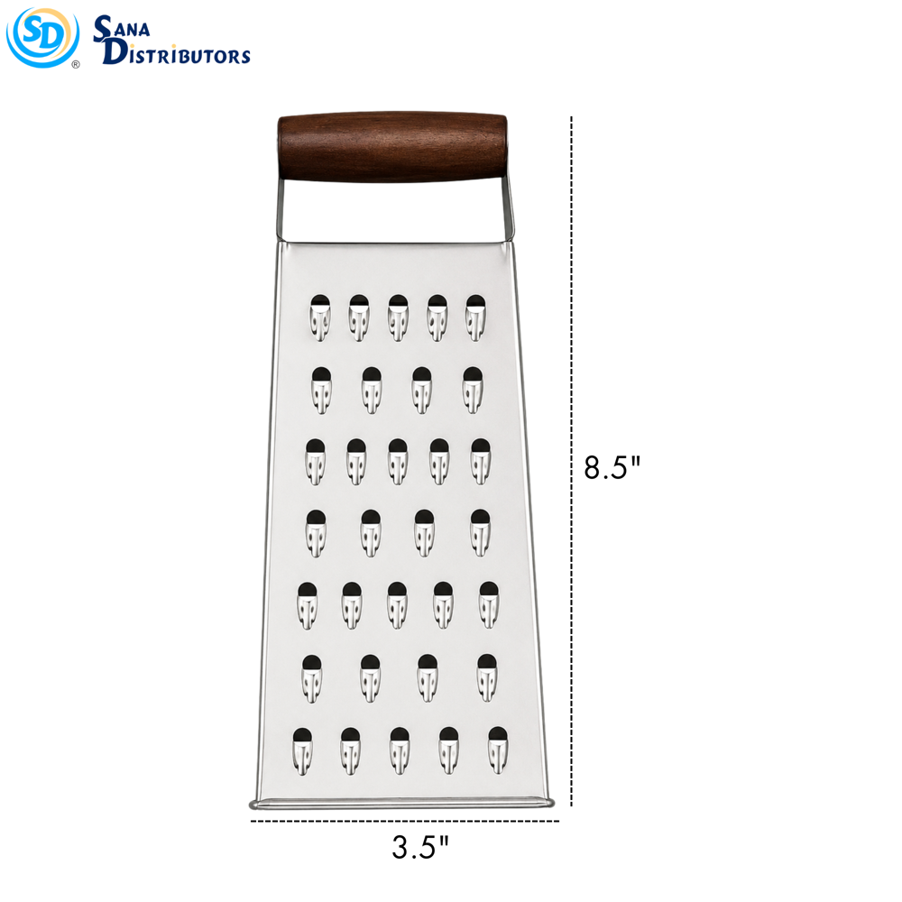 Stainless Steel 4 Side Grater [3.5" x 8"]