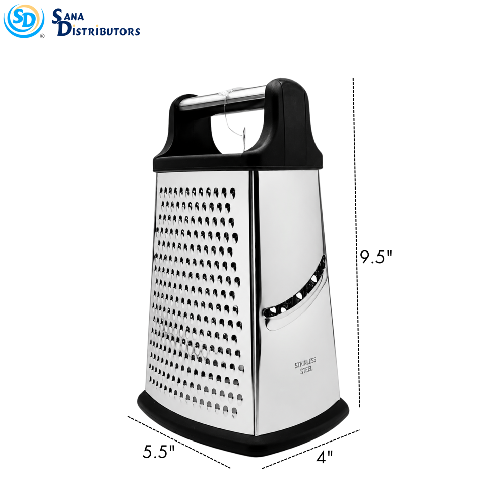 Stainless Steel 4 Side Grater 9.5"