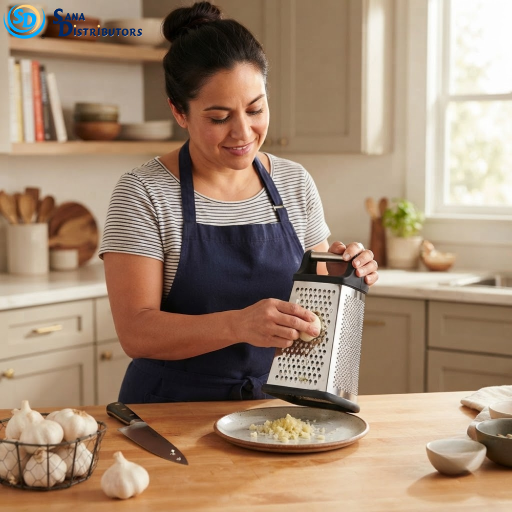 Stainless Steel 4 Side Grater 9.5"
