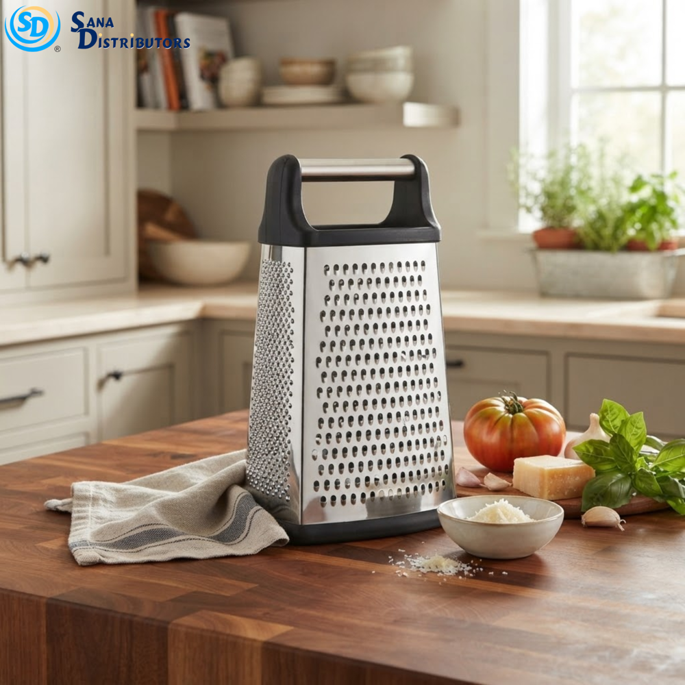Stainless Steel 4 Side Grater 9.5"