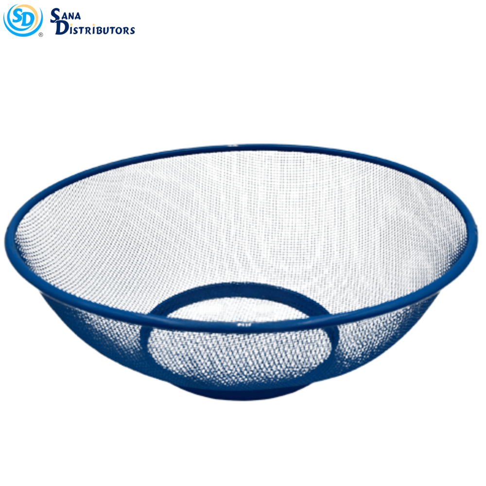 Metal Strainer 11" x 4.5" - Assorted Colours
