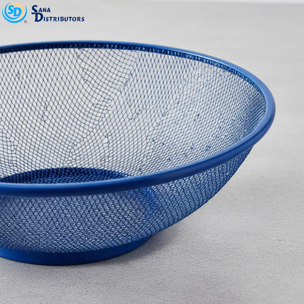 Metal Strainer 11" x 4.5" - Assorted Colours