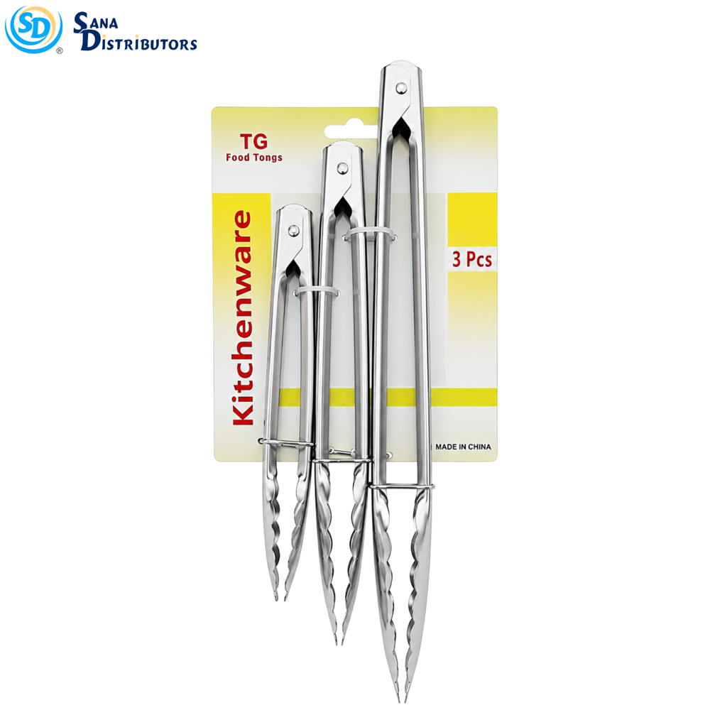 Salad Tong 7+9+11" 3pcs