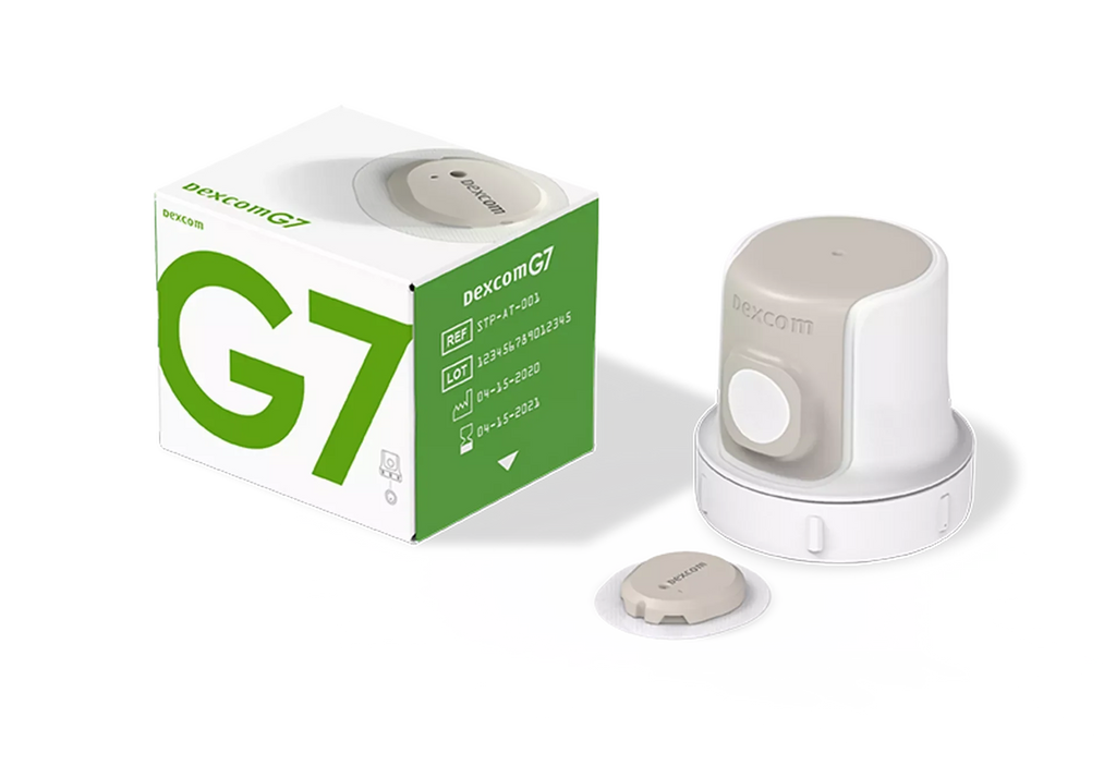 Dexcom G7 Continuous Glucose Monitoring System