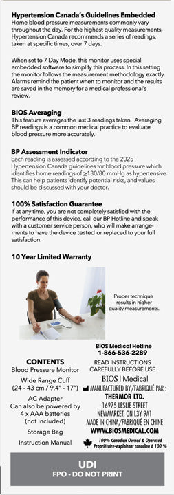 Blood Pressure Monitor Precision - 1 Each