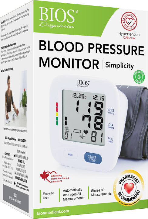 Blood Pressure Simplicity - 1 Each