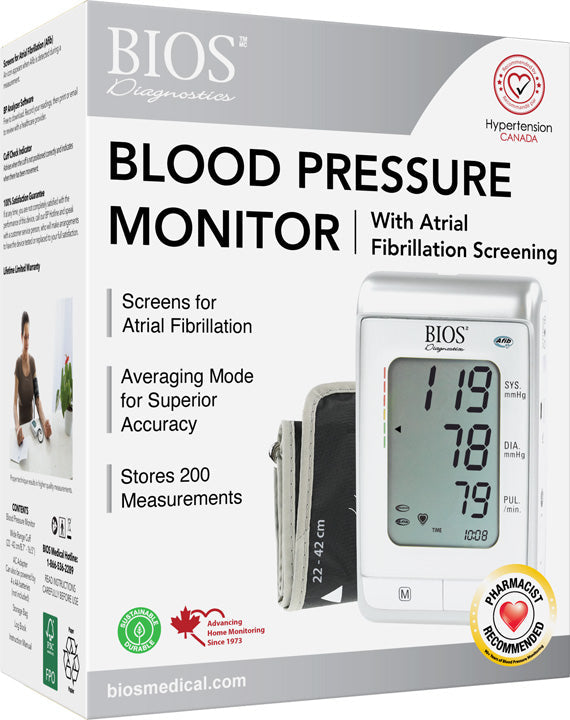Blood Pressure Monitor with AFIB - 1 Each