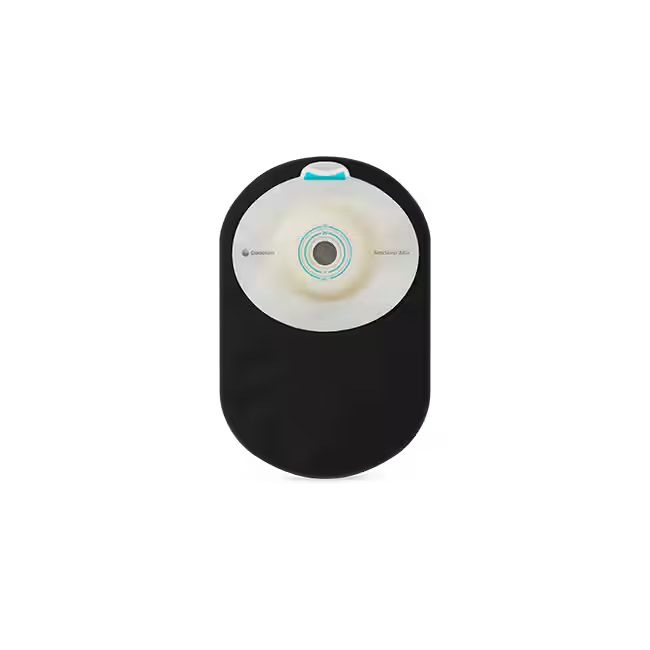 Coloplast - SenSura® Mio Black Convex Light 1-piece Closed pouch  - Box of 10