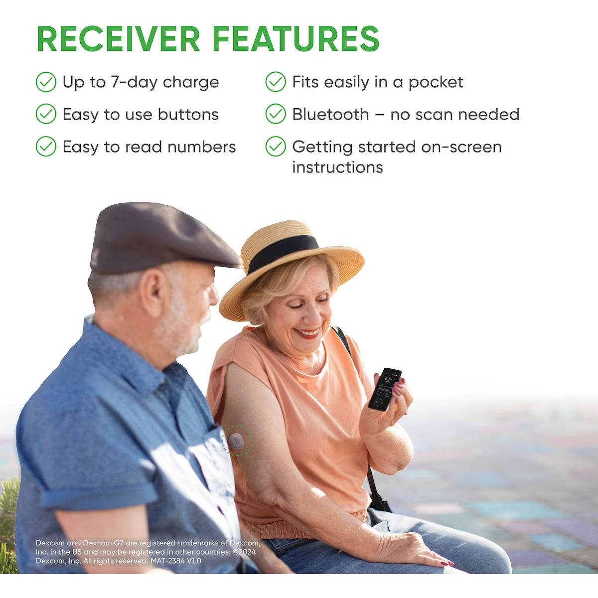 Dexcom G7 Receiver - 1 Each
