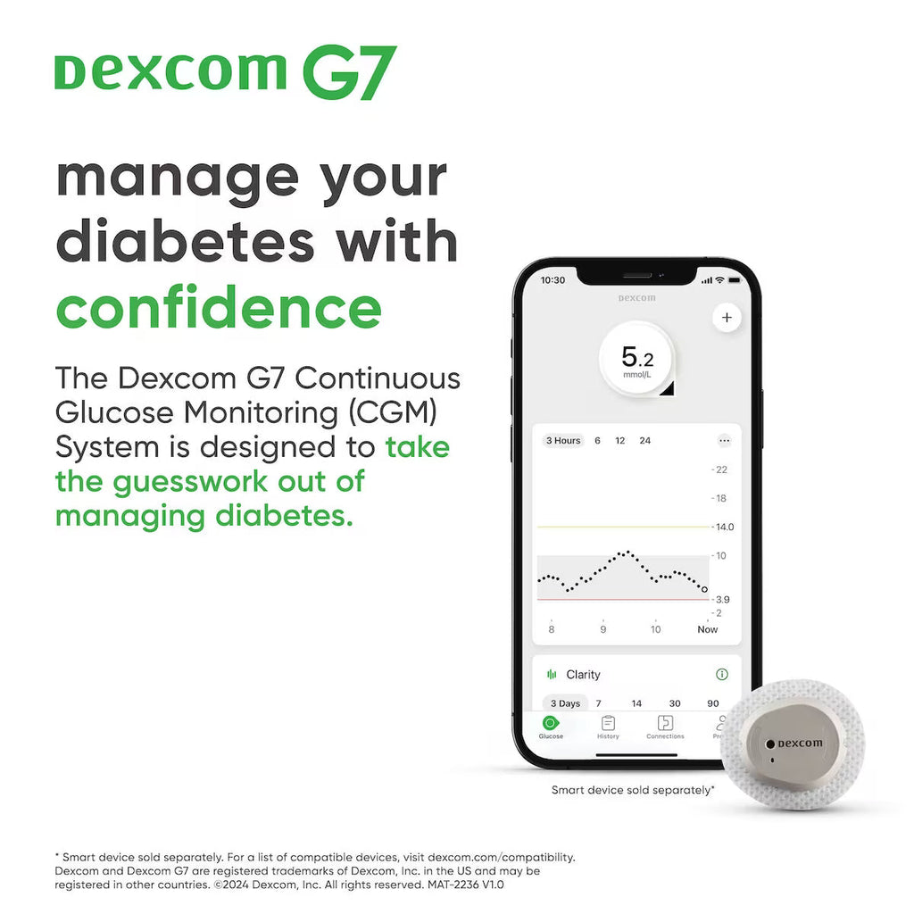 Dexcom G7 Continuous Glucose Monitoring System