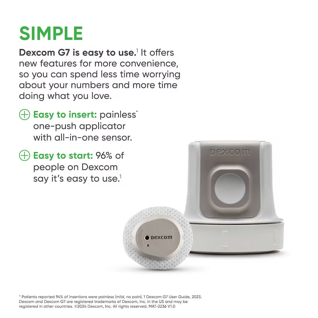Dexcom G7 Continuous Glucose Monitoring System