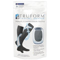 PR/1 TRUFORM TRAVEL SOCKS UNISEX ,15-20 MMHG BLACK SMALL