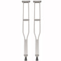 PR/1 PUSH -BUTTON CRUTCHES ,INCLUDING TIPS HANDGRIP,UNDERARM PADS-JUNIOR 4'6"-5'2"