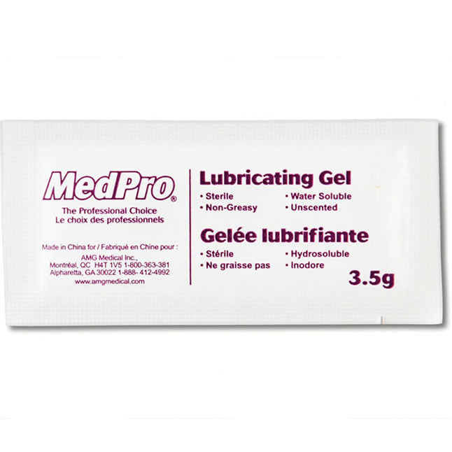 BX/72 MEDPRO LUBBRICATING GEL, 5G, STERILE