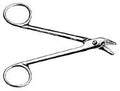 EA/1 IRIS SCISSORS, 4.5IN FINE, POINT, STAINLESS STEEL