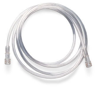EA/1 7 FEET OXYGEN TUBING MADE OF SOFT,FLEXIBLE,VINYL WITH END-PIECE ADAPTERS THAT FIT MOST OXYGEN SOURCES.