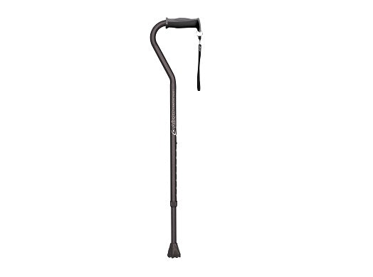 EA/1  CANE ALUMINUM AIRGO COMFORT-PLUS BLACK