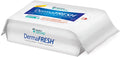 (CS/24) PK/24  DERMAFRESH FLUSHABLE WIPES (9" X 12")