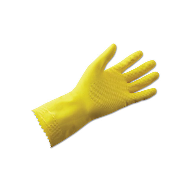 PR/12 HOUSE GLOVE,YELLOW SIZE SM,REUSABLE