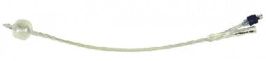 BX/10 AMSURE 100% SILICONE 2-WAY FOLEY CATH, 14FR 5CC, REINFORCED TIP, STRL