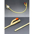 CS/10 AMSURE SILICONE COATED 2-WAY FOLEY CATHETER, 18FR 5CC