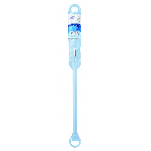 BX/30 WELLSPECT LOFRIC FEMALE HYDROPHILIC INTERMITTENT CATHETER, 14FR 8IN