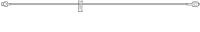 CS/60 SET ANESTHESIA BARD WITH GREEN STRIPE 72"L