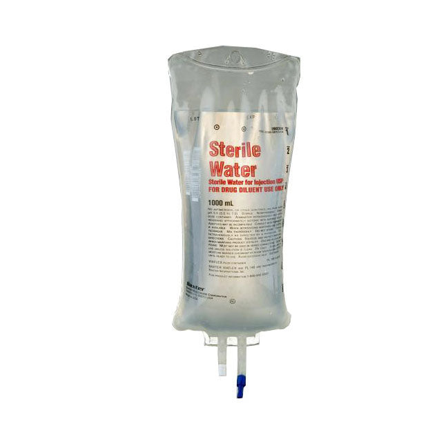 CS/12  STERILE WATER 1000ML BAG
