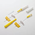 BX/25 SAF-T-INTIMA INFUSION SET W/ Y ADAPTOR YELLOW, 24G X .75 (0.7MM X 19MM)