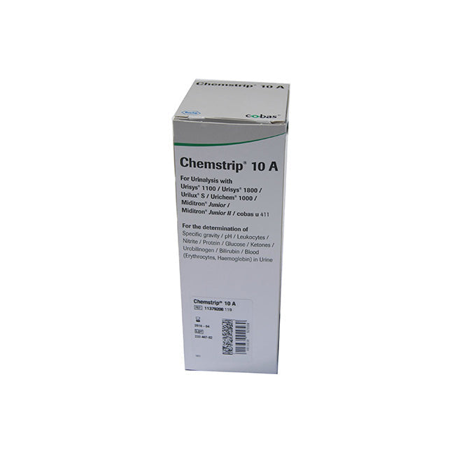 PKG/100 TEST CHEMSTRIP 10A
