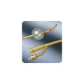 BX/12  INFECTION CONTROL 2-WAY FOLEY SILVER/HYDRO COATED CATH 20FR 5CC, COUDE