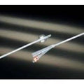 CS/12 LUBRI-SIL 100% SILICONE INFECTION CONTROL 2-WAY SPECIALTY FOLEY CATHETER, 16FR 5CC, COUDE