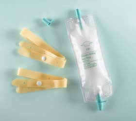 EA/1 LEG BAG WITH FLIP-FLO VALVE, SIZE 32OZ STERILE