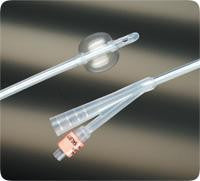 BX/12 LUBRI-SIL 100% SILICONE HYDROGEL COATED FOLEY CATH,2-WAY 14FR,5CC