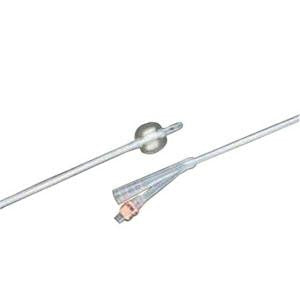 BX/12 LUBRI-SIL 100% SILICONE HYDROGEL COATED FOLEY CATH,2-WAY 22FR,5CC