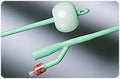 BX/10  SILASTIC 2-WAY SHORT ROUND-TIP 2 OPPOSING EYES FOLEY CATH 24FR 5CC