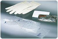 EA/1 TOUCHLESS PLUS VINYL CATH KIT, UNISEX 14FR, W/ 1100CC COLLECTION CHAMBER, PVI SWABS, GLOVES, UNDERPAD