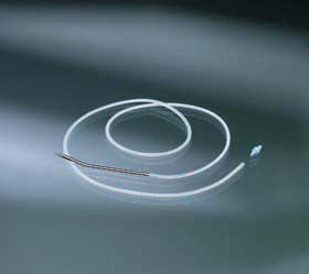 CS/10 DRAIN WOUND ROUND SILICONE 9FR END PERFORATION TROCAR 1/8 X 49IN