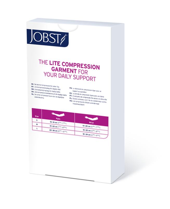 EA/1 JOBST BELLA LITE READY-TO-WEAR GAUNTLET, 20-30MMHG, SM, BEIGE