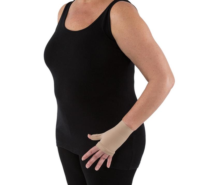 EA/1 JOBST BELLA LITE READY-TO-WEAR GAUNTLET, 15-20MMHG, MD, BEIGE
