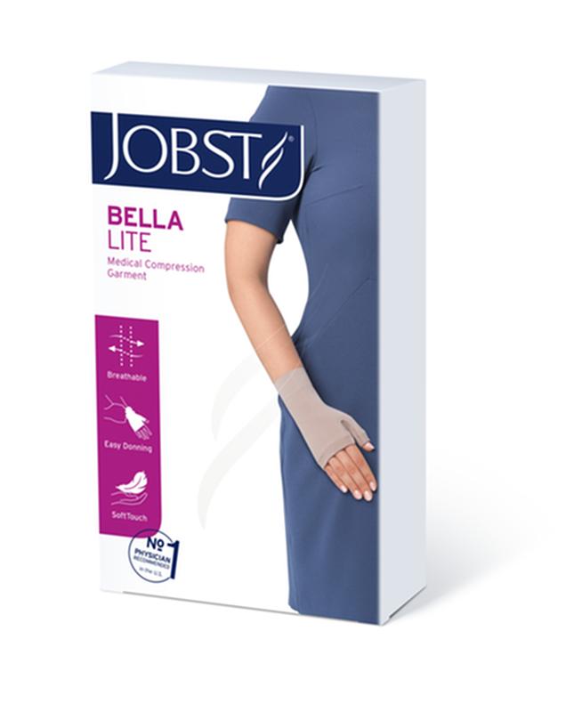 EA/1 JOBST BELLA LITE READY-TO-WEAR GAUNTLET, 15-20MMHG, MD, BEIGE