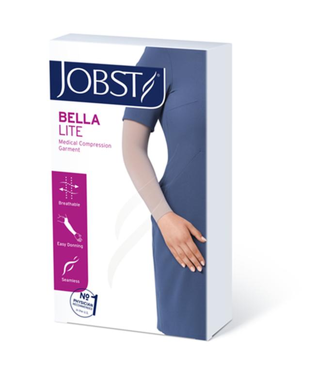 EA/1 JOBST BELLA LITE READY-TO-WEAR  ARM SLEEVE, 15-20MMHG, SM, LONG, BEIGE
