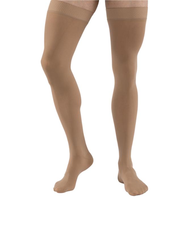 PR/1  JOBST MEDICAL LEG WEAR, UNISEX, THIGH HIGH, 30-40MMHG, XL, BEIGE, OPEN TOE