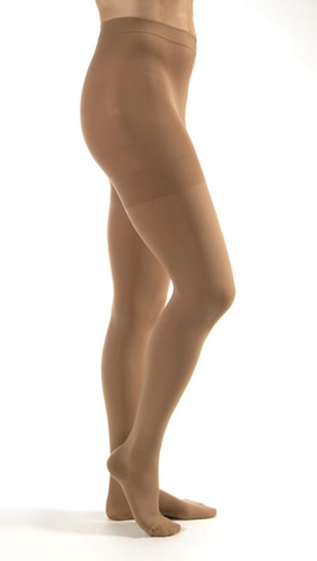 PR/1  JOBST MEDICAL LEG WEAR, UNISEX, WAIST HIGH, 20-30MMHG, SM, BEIGE, CLOSED TOE